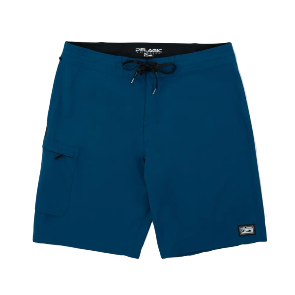 Pelagic Blue Water - Gyotaku - Smokey Blue