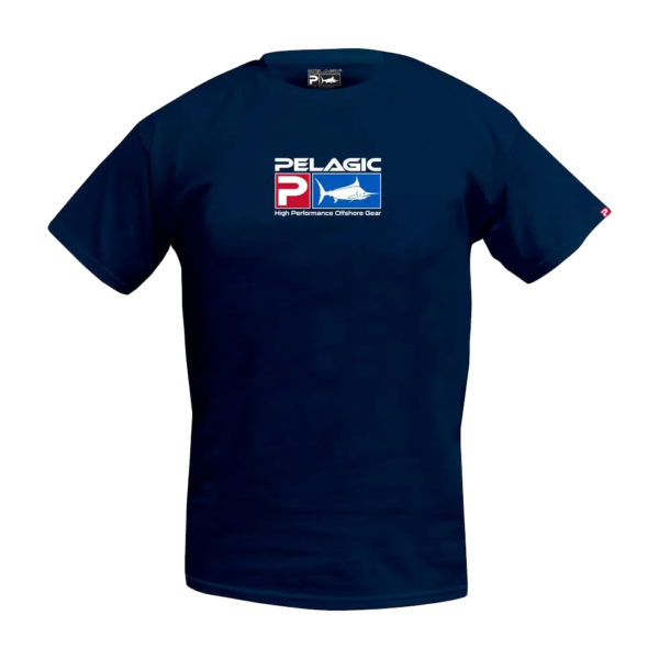Pelagic Deluxe Logo Tee - Navy