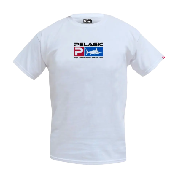 Pelagic Deluxe Logo Tee - White