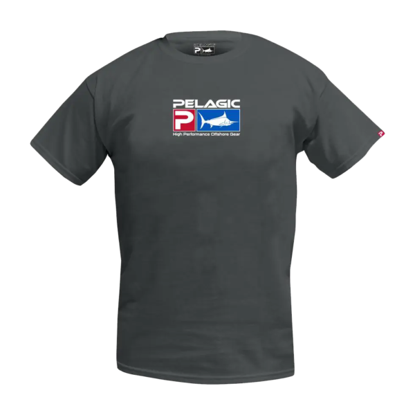 Pelagic Deluxe Logo Tee - Charcoal