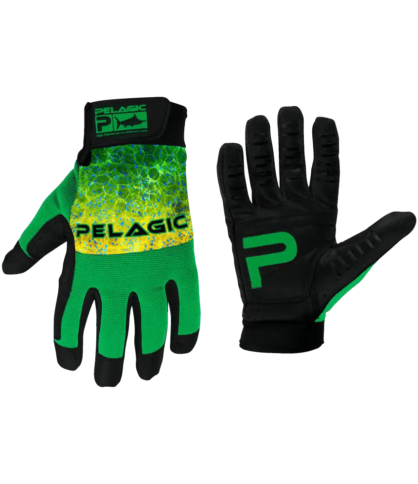 Pelagic End Game Pro Glove – Green – Sea Fishing Tackle Webshop