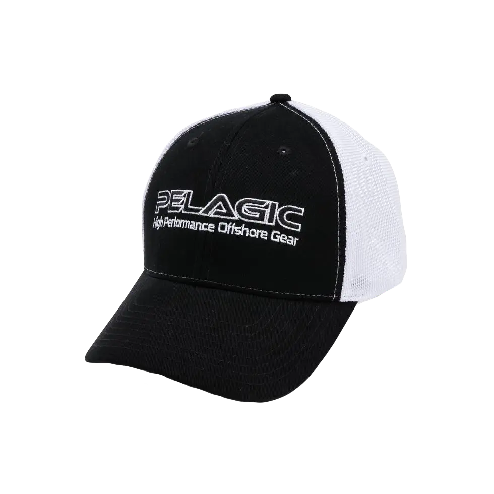 Sea Fishing Tackle Webshop Pelagic Offshore Cap Solid Black