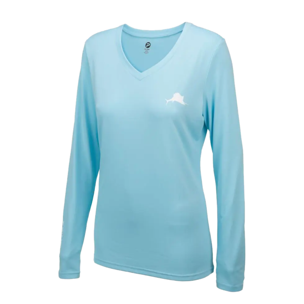 Pelagic Solar Performance Womens - Light Blue