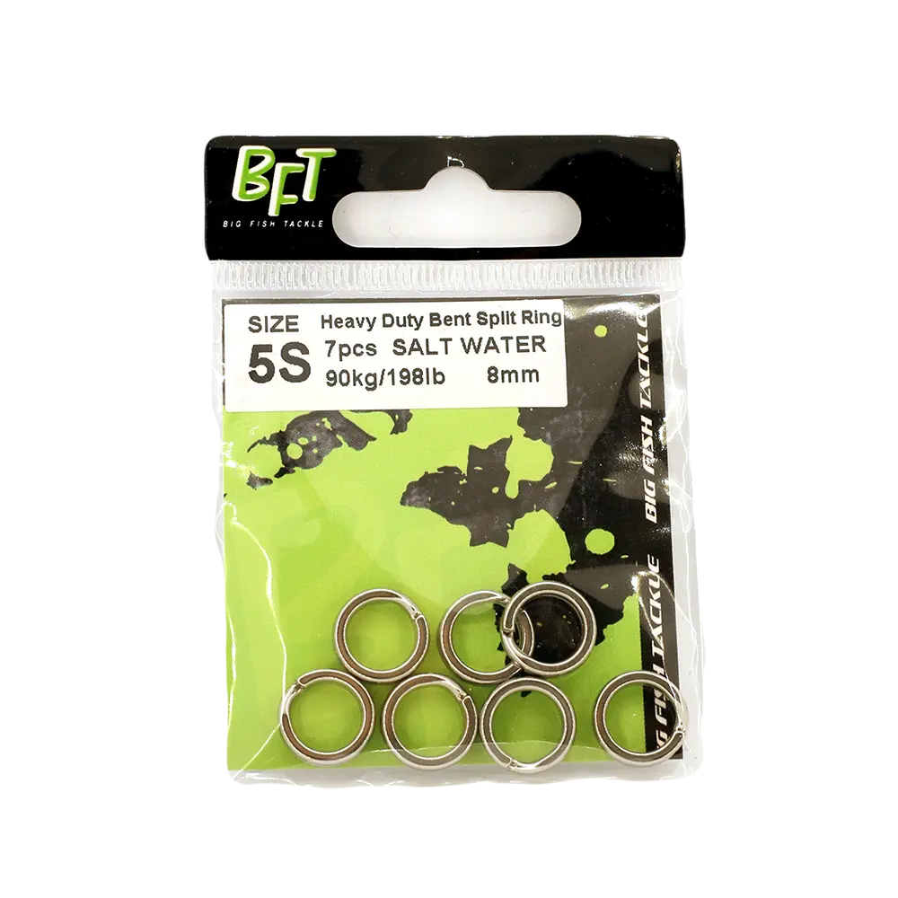 BFT Saltwater split ring – Sea Fishing Tackle Webshop