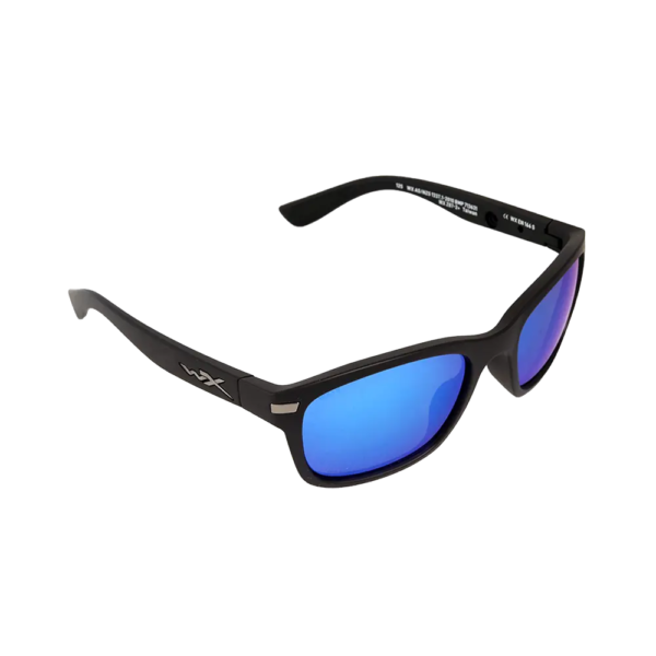 Wiley X, HELIX, Captivate Polarized - Blue Mirror - Smoke Gray - Image 2