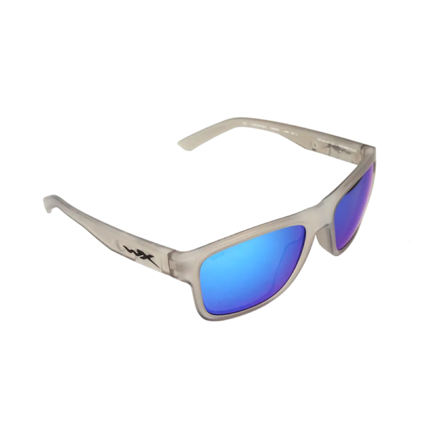 Wiley X, OVATION, Captivate Polarized - Blue Mirror - Smoke Gray - Image 2