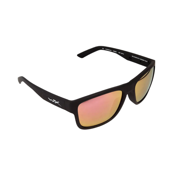 Wiley X, OVATION, Captivate Pol - Rose Gold Mirror - Smoke Green - Image 2