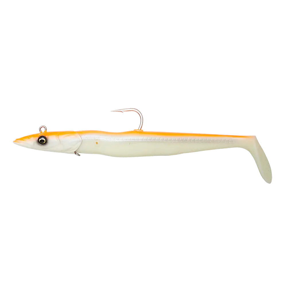 1 head 2 bodies ~ Select Color ~ Savage Gear Soft Sandeel Lure 5 inch 4/5 oz 