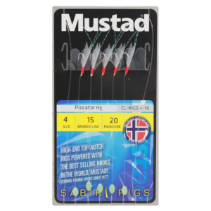 Mustad Piscator rig strl 8