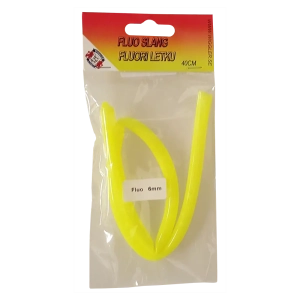Fluo tube- Yellow 6 mm