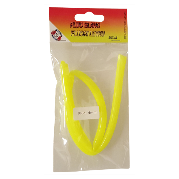 Fluo tube- Yellow 6 mm