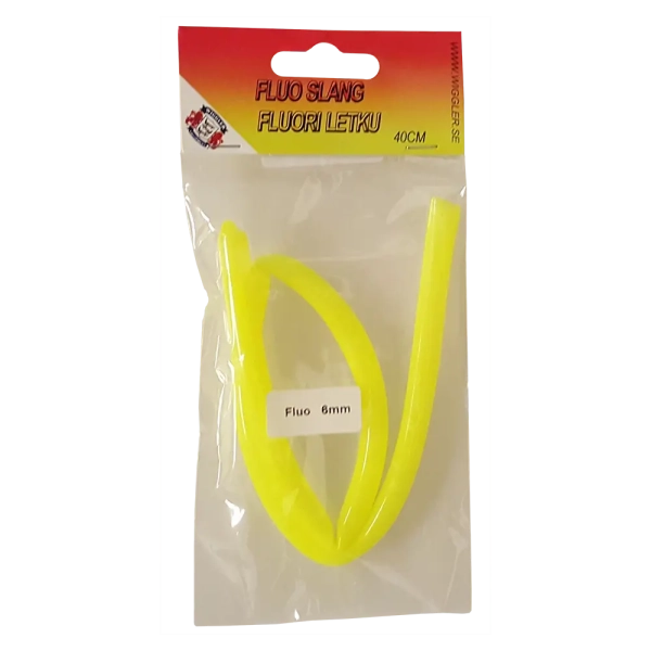 Fluoslang - Yellow 6 mm