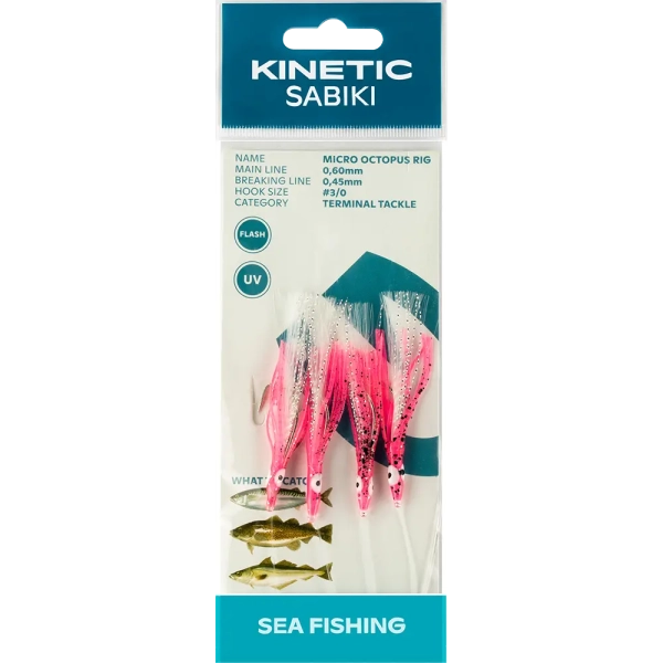 Kinetic Sabiki Micro Octopus #3/0