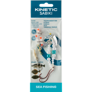 Kinetic Tournament #1/0 Blue Pearl/Silver