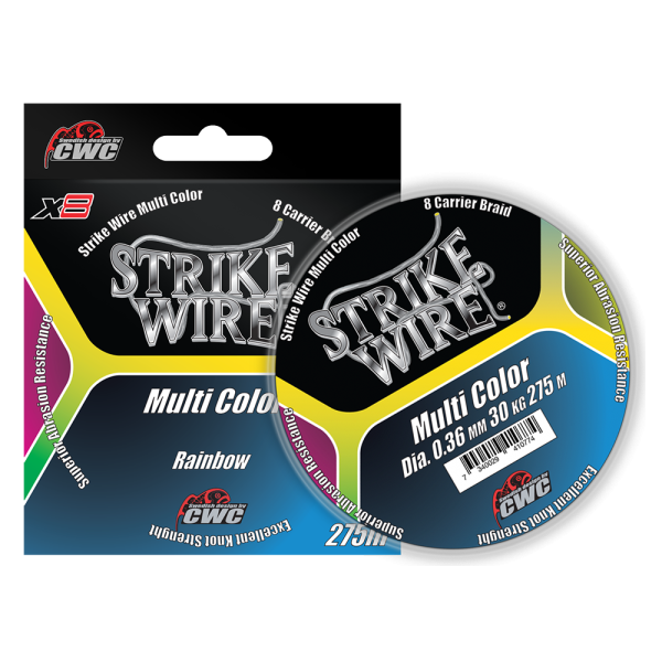 Strike Wire Multi Color X8 - 275 m