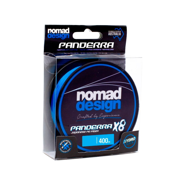 Panderra X8 Braid – Cyan Blue, 400 m