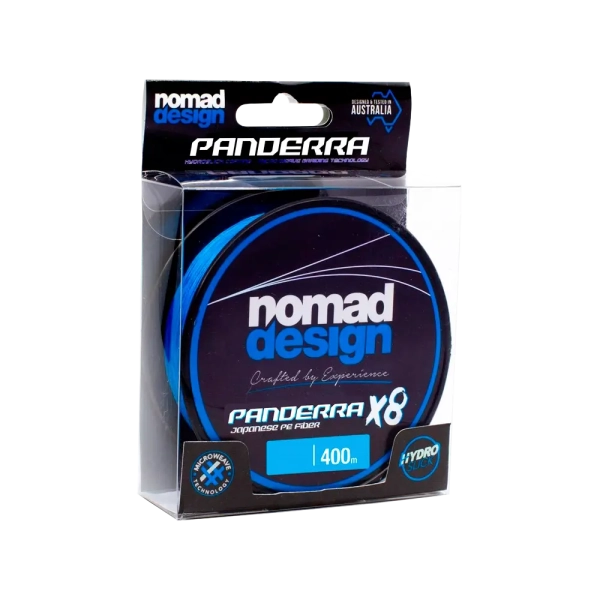 Panderra X8 Braid – Cyan Blue, 400 m