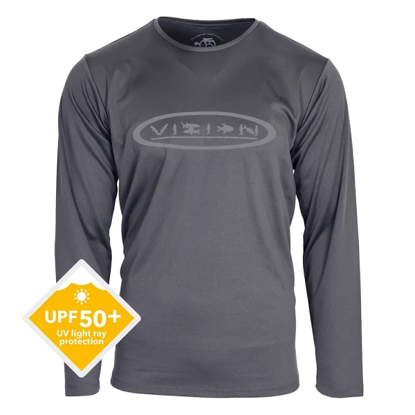 Vision Bamboo Long sleeve shirt - Ash