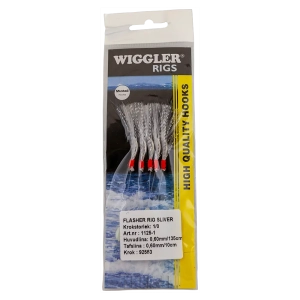 Wiggler Flasher 5, Silver 1/0 - 0.60 mm