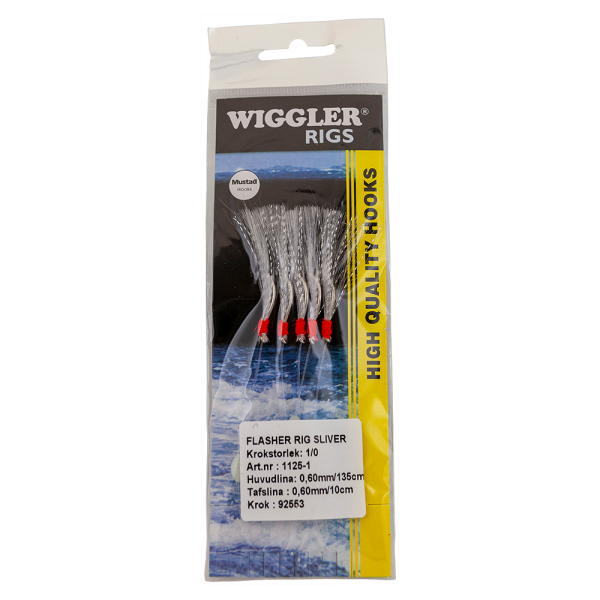 Wiggler Flasher 5, Silver 1/0 - 0.60 mm