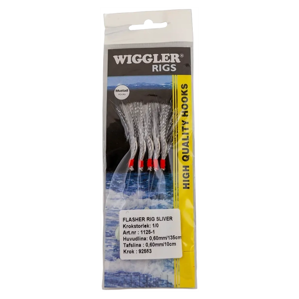 Wiggler Flasher 5, Silver 1/0 - 0.60 mm