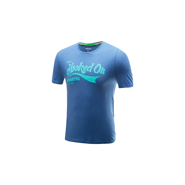 BKK Hooked On Fishing T-shirt - Blue