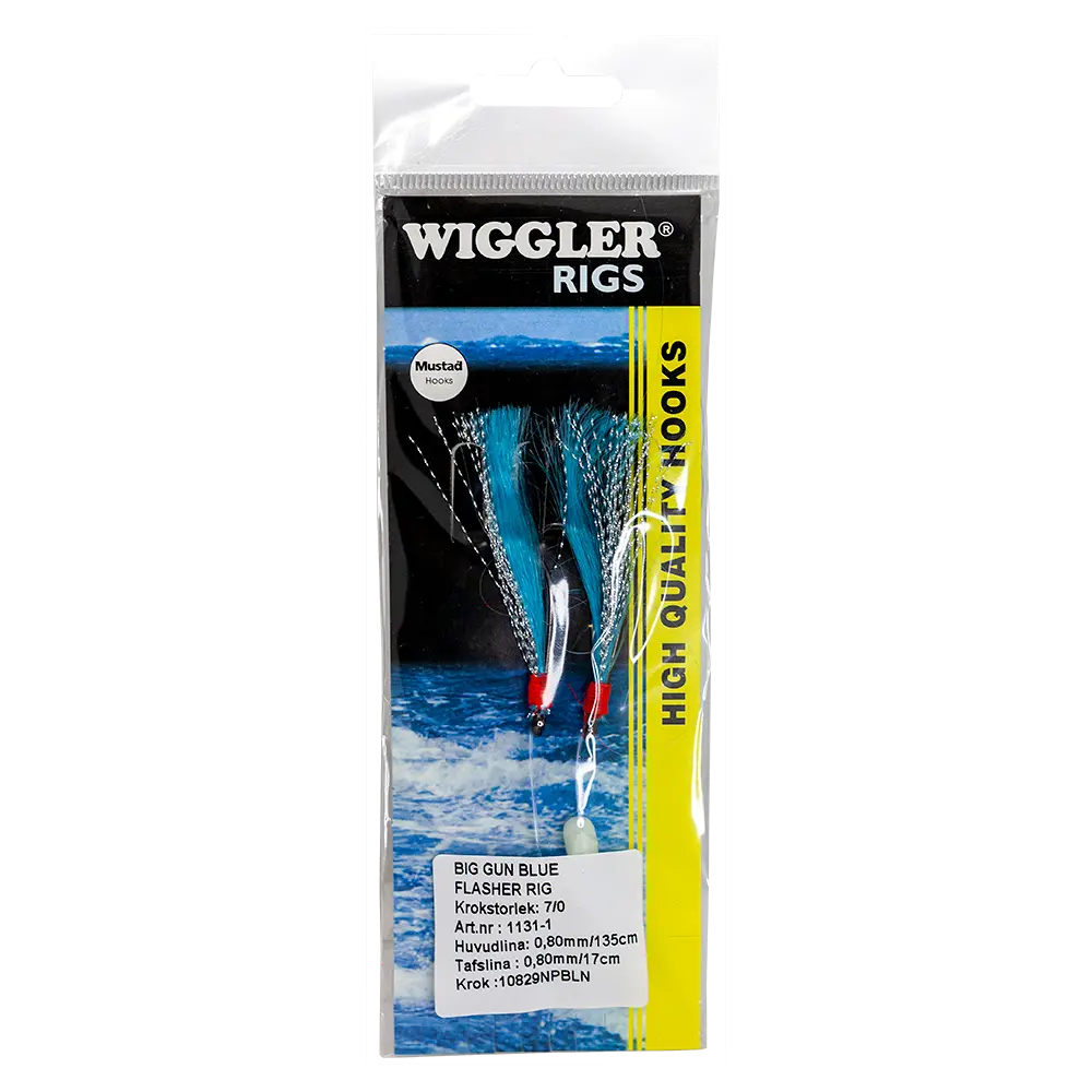 Wiggler Big Gun Blue/silver 7/0