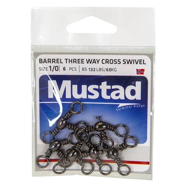 Mustad Three-way swivel