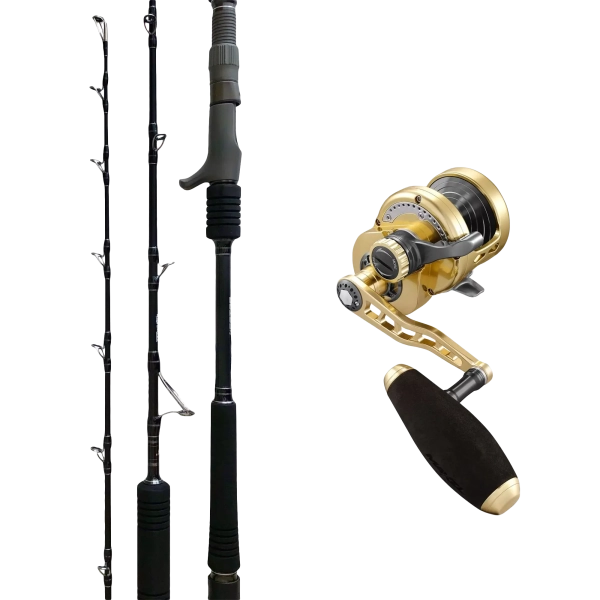 Giant halibut combo (Transformer 60CHL + Jigstar Phantom