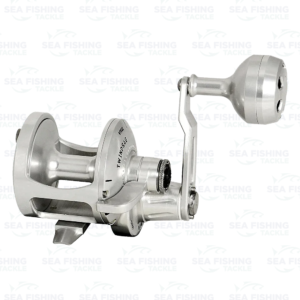 Accurate Valiant 500N 6:1 Silver Lefty - Rubber Power Knob