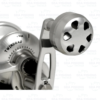 Accurate Valiant 400 6:1 Silver - Lefty - Rubber Power Knob - Image 3