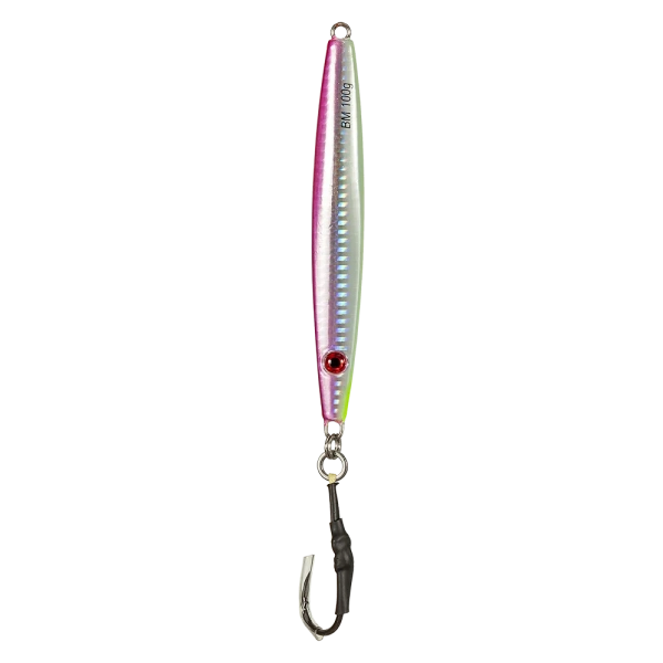 Black Magic Lumo Flutter Jig - 100 g - Bild 3