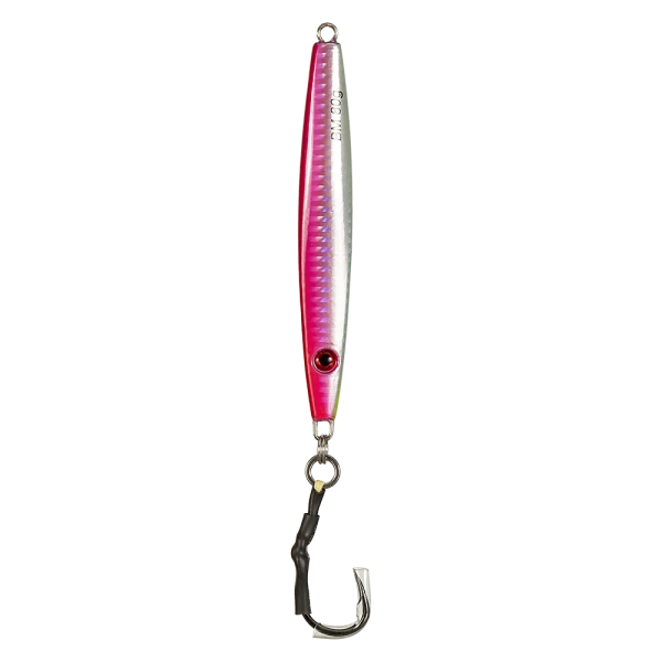 Black Magic Lumo Flutter Jig - 80 g