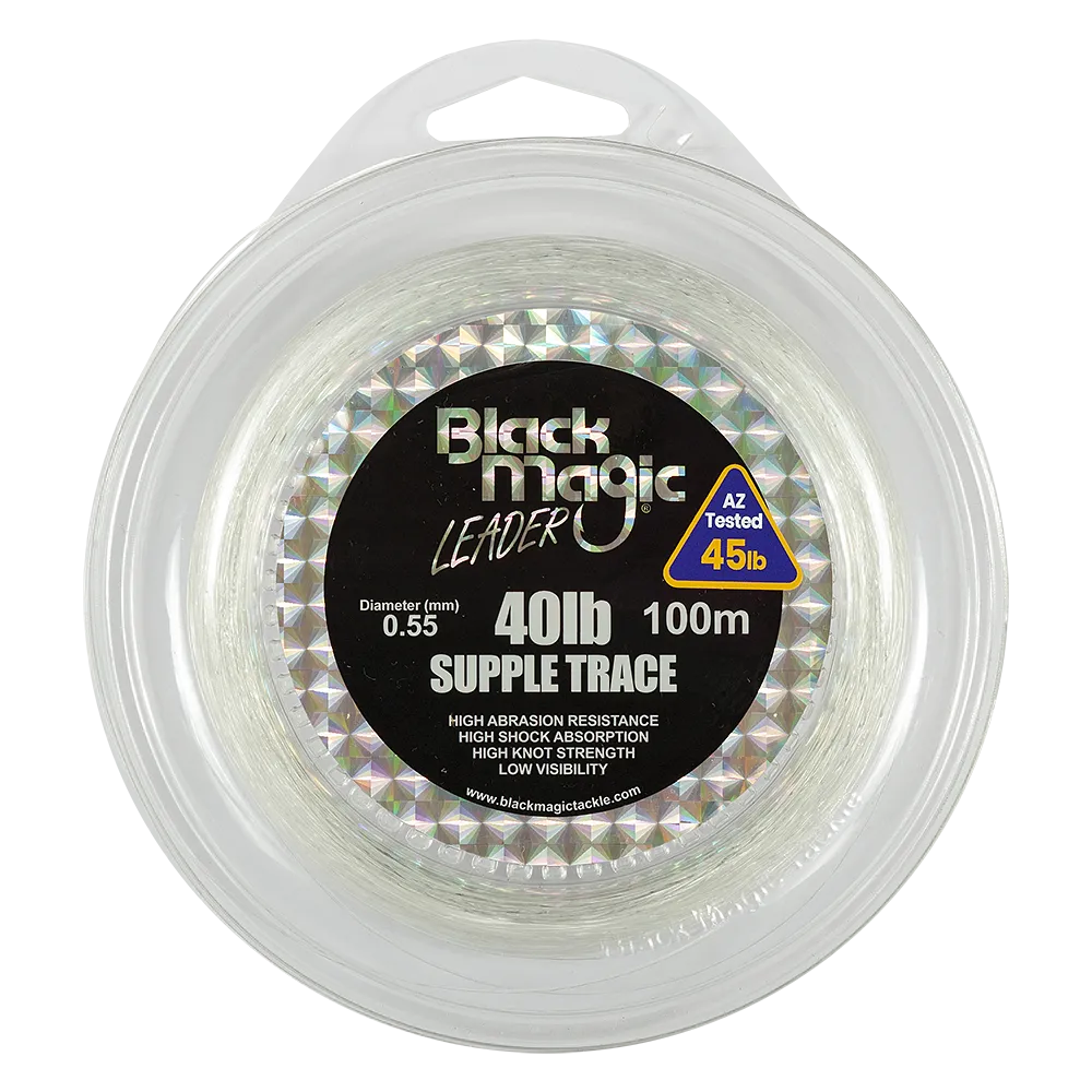 Black Magic Supple Trace Leader – Sea Fishing Tackle Webshop