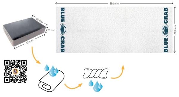 Blue Crab Towel
