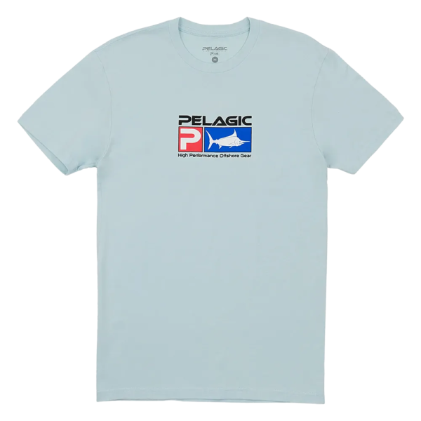 Pelagic Deluxe Premium Tee - Light Blue