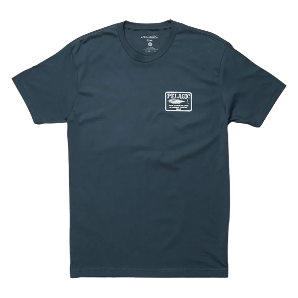 Pelagic Game Fish Tuna Premium Tee - Smokey Blue - Image 2