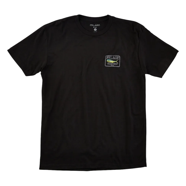 Pelagic Game Fish Dorado Premium Tee - Black - Image 2