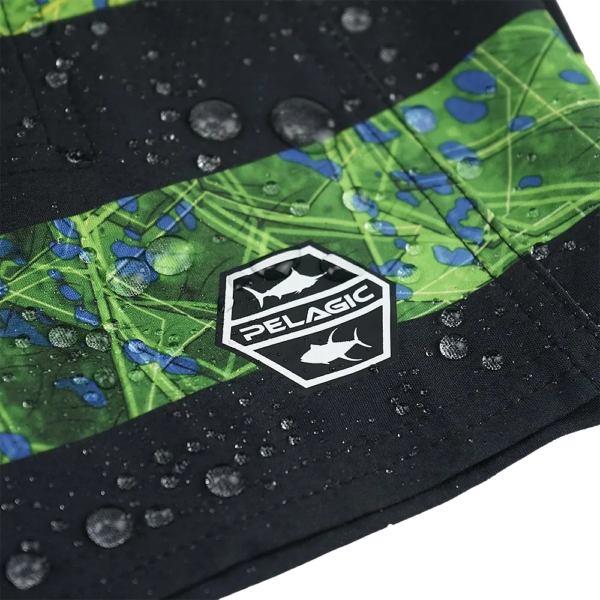 Pelagic Sharkskin Dorado Stripes Black/Green - Bild 4