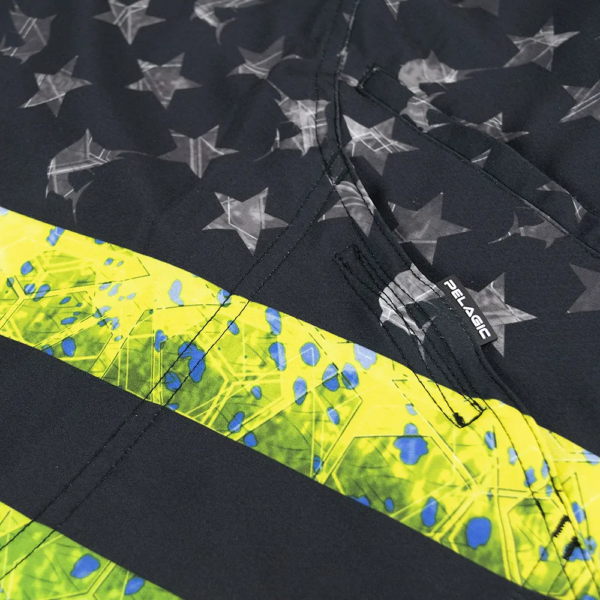 Pelagic Sharkskin Dorado Stripes Black/Green - Bild 3