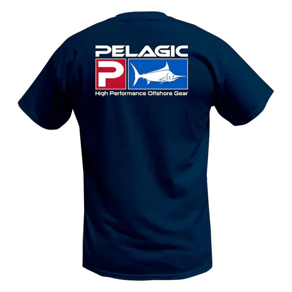 Pelagic Deluxe Logo Classic Tee - Youth - Navy
