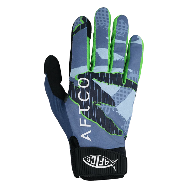 Aftco Jigpro Gloves Blue Camo