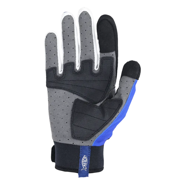 Aftco Jigpro Gloves Blue - Image 2