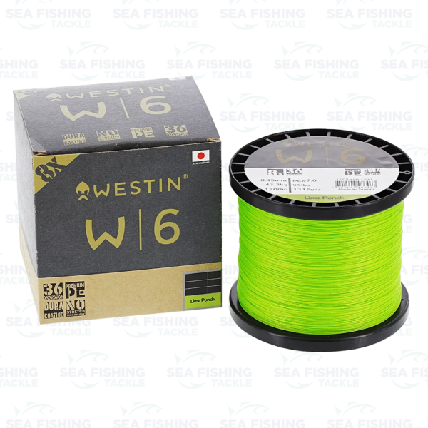 Westin W6 8 Braid - Lime Punch 1500 m