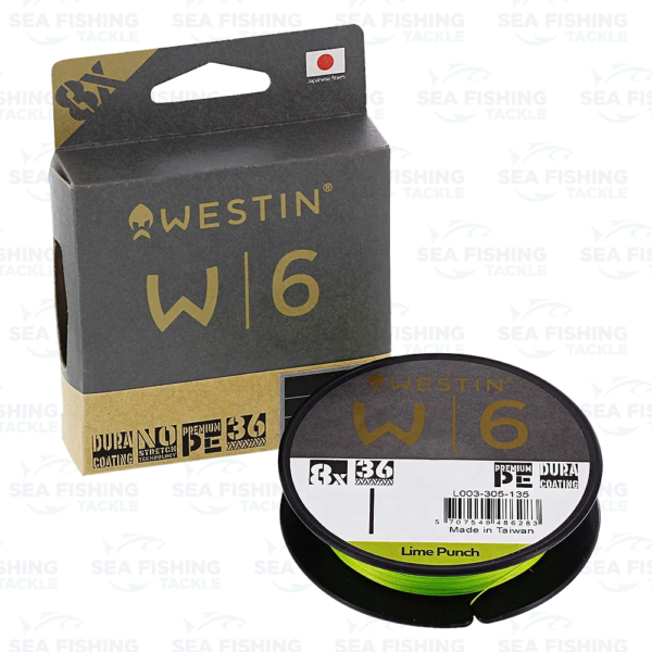 Westin W6 8 Braid - Lime Punch 300 m
