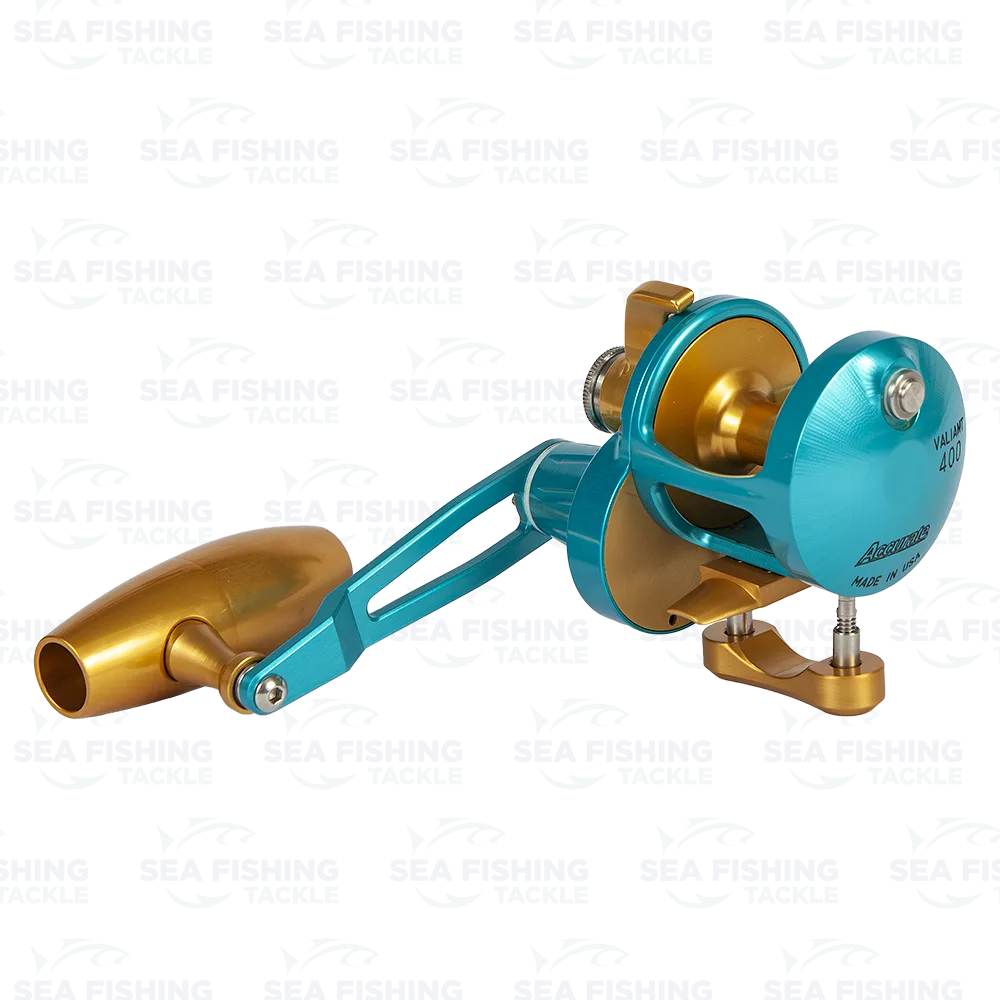 Accurate Valiant 400 6:1 Custom Ice Blue/Gold – Sea Fishing Tackle