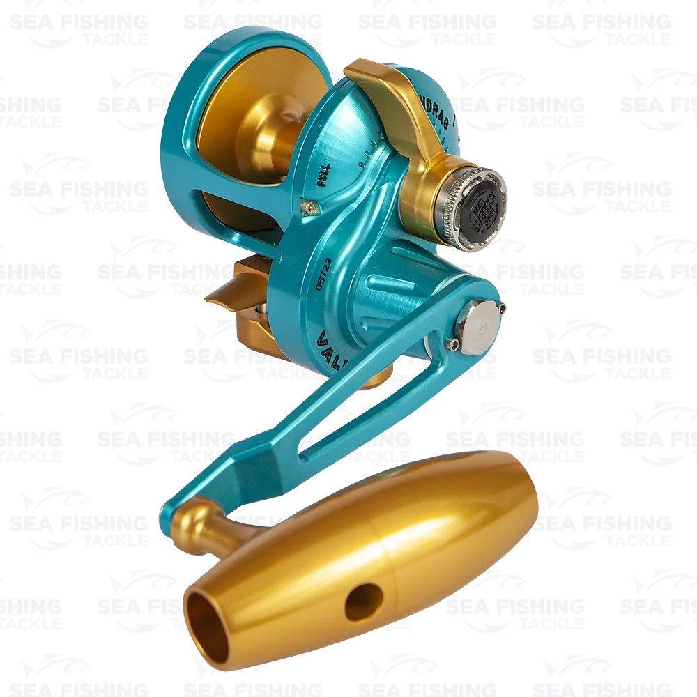 Accurate Valiant 400 6:1 Custom Ice Blue/Gold – Lefty – Sea Fishing Tackle  Webshop