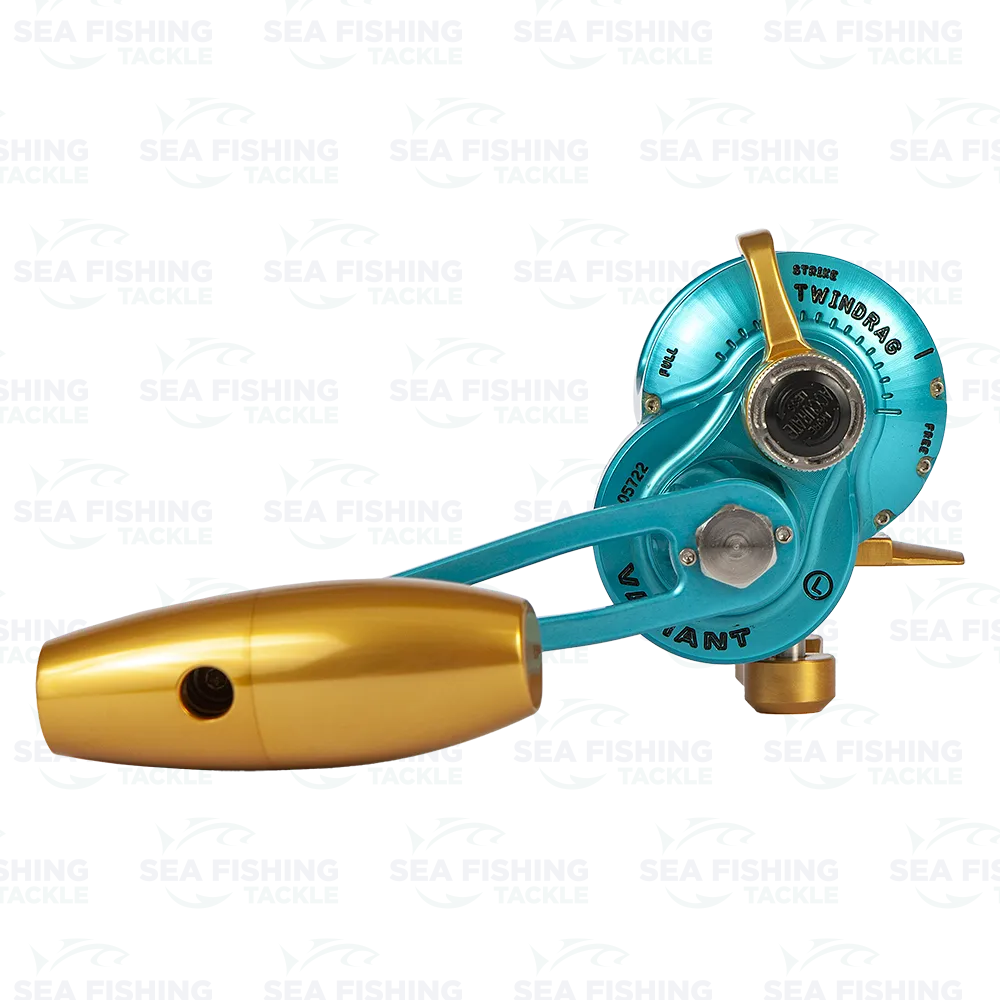Accurate Valiant 400 6:1 Custom Ice Blue/Gold – Lefty – Sea Fishing Tackle  Webshop