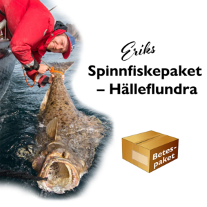 Eriks spinnfiskepaket - Hälleflundra
