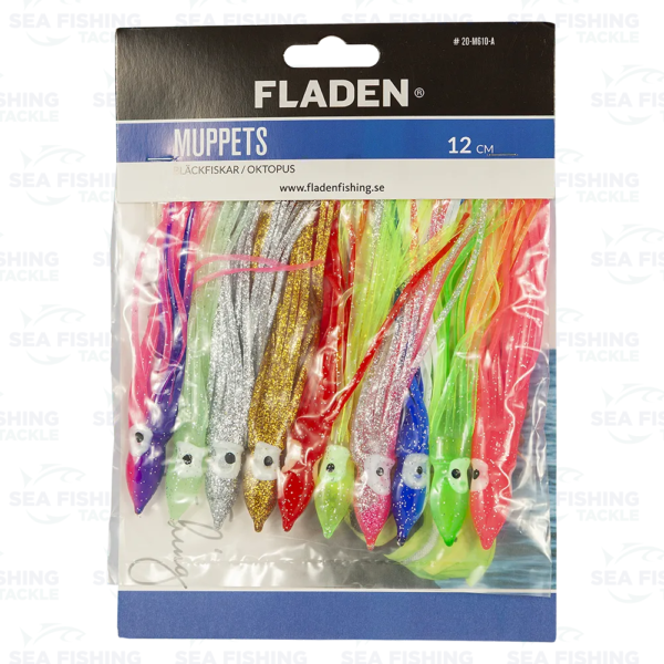 Bläckfisk 12 cm - 10 pack Multicolor